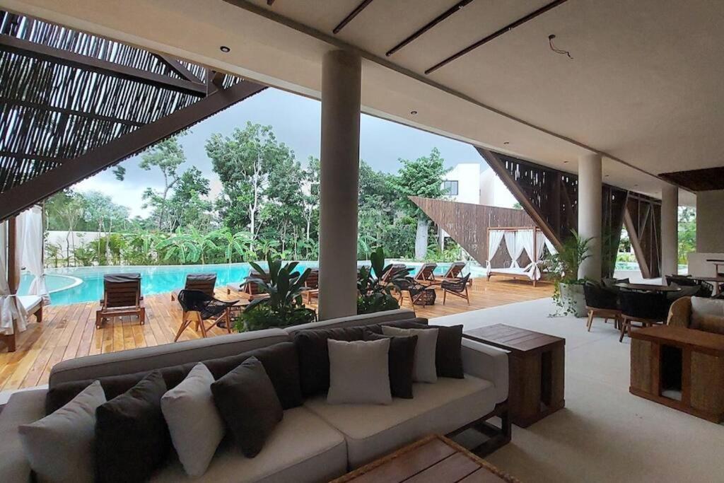Apartmán Loft En Aldea Zama Tulum Exteriér fotografie