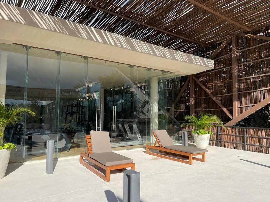 Apartmán Loft En Aldea Zama Tulum Exteriér fotografie