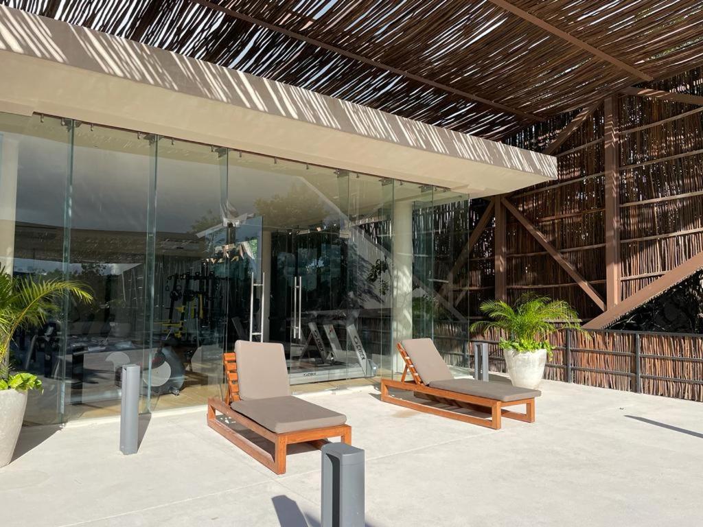 Apartmán Loft En Aldea Zama Tulum Exteriér fotografie